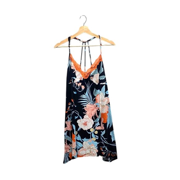 Secret Treasures Floral Chemise Black Size XL - Picture 2 of 13